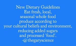 new dietary guidelines